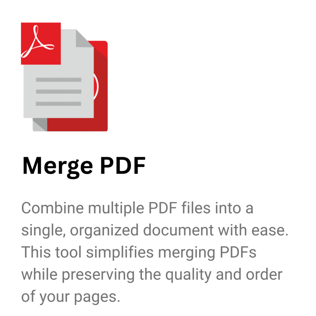 Merge PDF Online