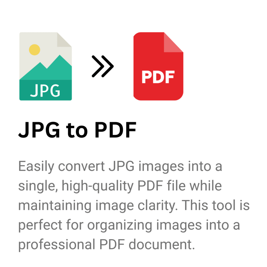 JPG to PDF Online Converter