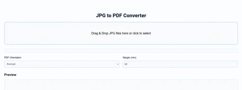 JPG to PDF Online Converter